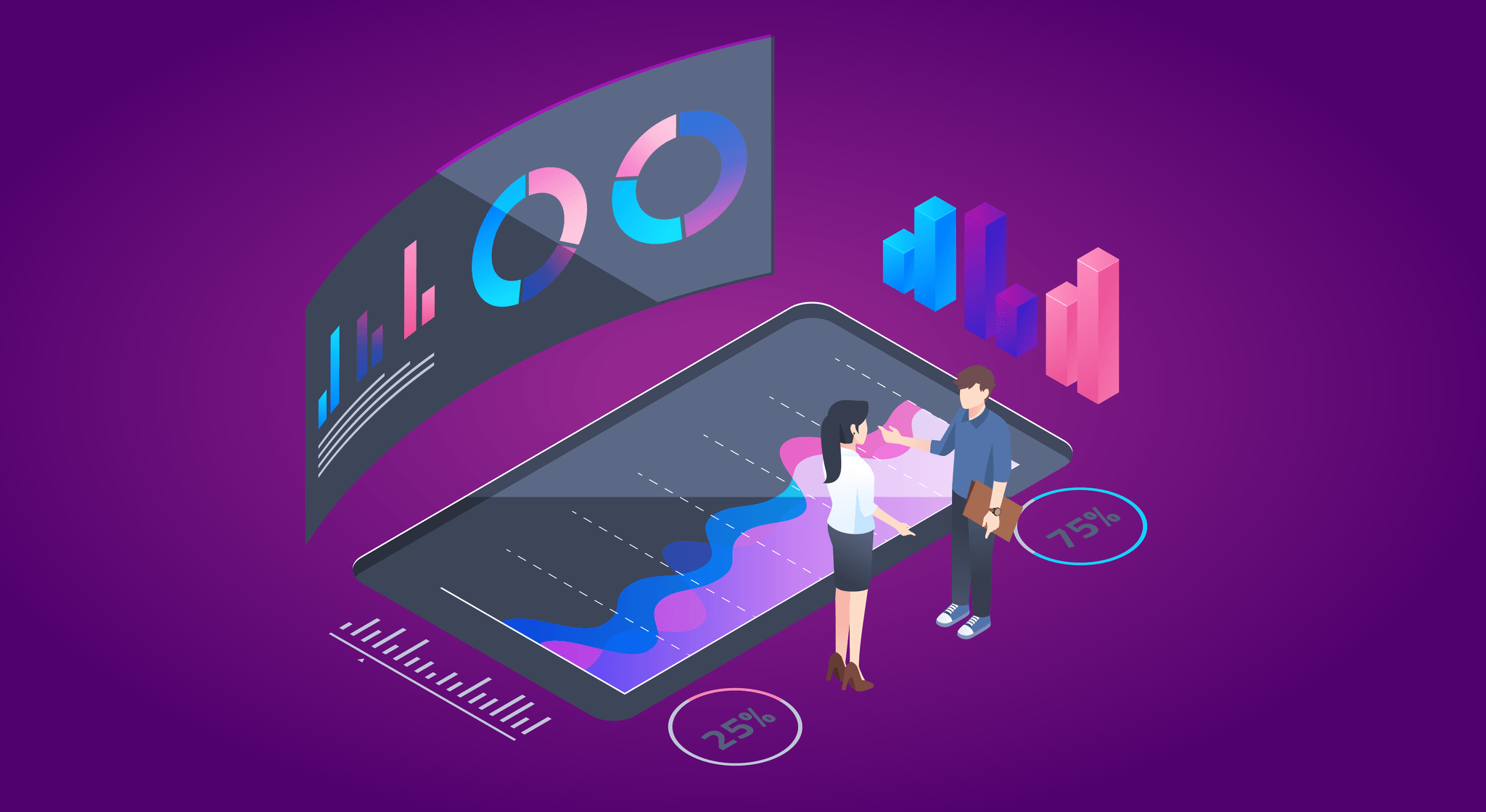 Digital Marketing interface preview