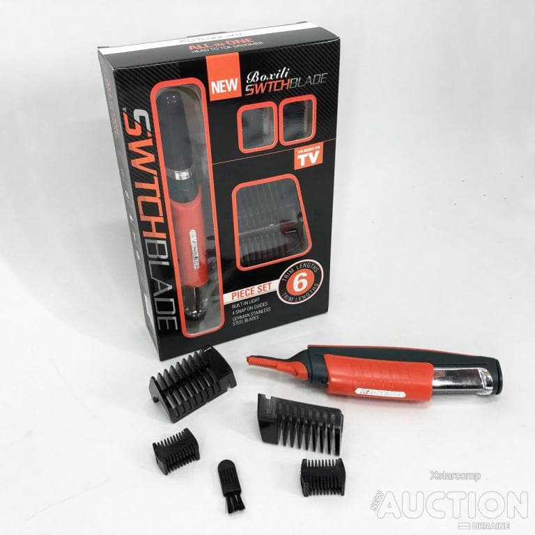 Micro Touch Switchblade X-TRIM trimmer, WB-221 nose and ear shaver