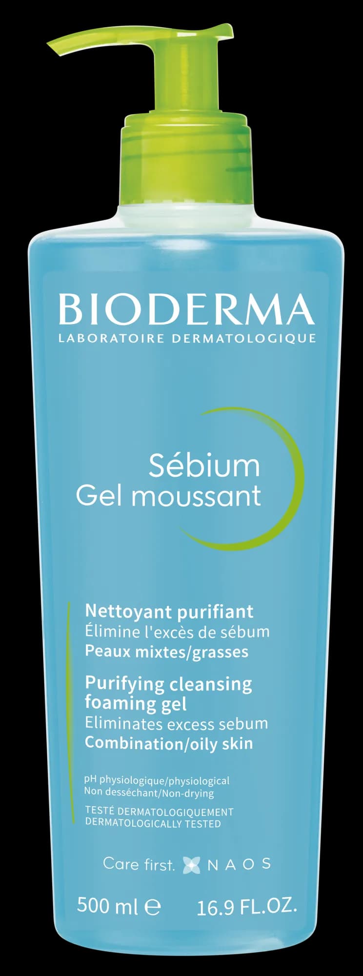 Bioderma - Face Cleanser - Sébium - Makeup Removing Cleanser - Skin Purifying - Face Wash for Combination to Oily Skin